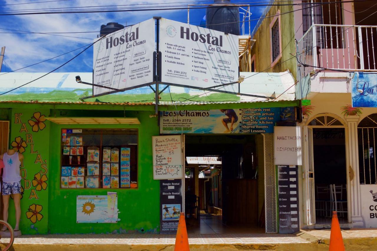 Hostal Los Chamos San Juan del Sur Exterior photo
